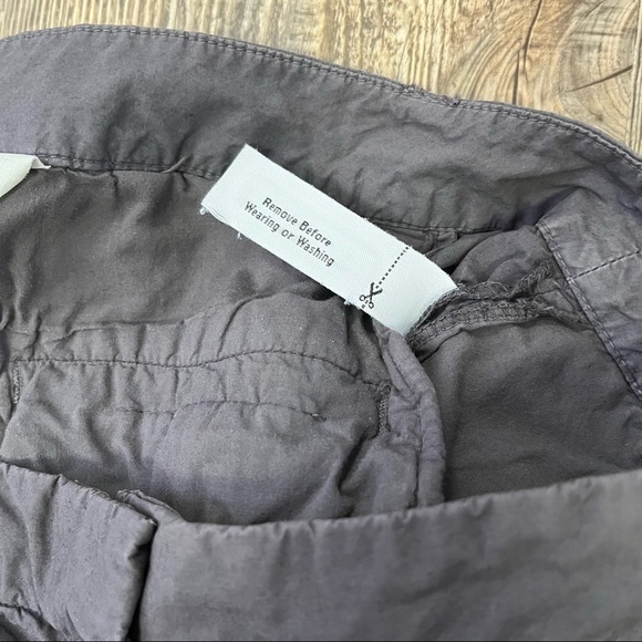 J Crew Cotton Chino Shorts Gray 4 3.5 Inseam - Picture 3 of 8